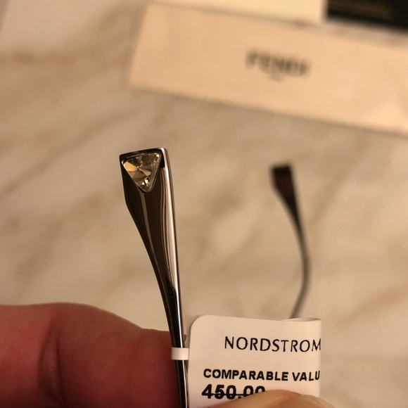 🔥NEW FENDI SWAROVSKI CRYSTAL SUNGLASSES 🔥 - Picture 9 of 16